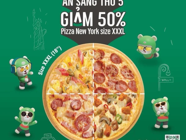 The Pizza Company- Thứ 5 ăn Pizza giảm giá 50%