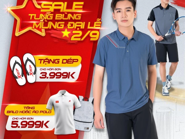 Xtep mang đến chương trình sale cực hot lên đến 40%