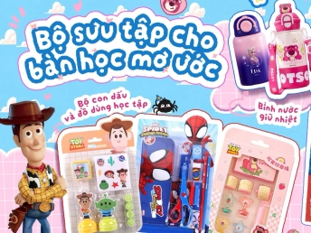 ✨ KHÁM PHÁ BỘ SƯU TẬP DISNEY CHÍNH HÃNG ĐẦY SẮC MÀU CHO GÓC HỌC TẬP MƠ ƯỚC ✨