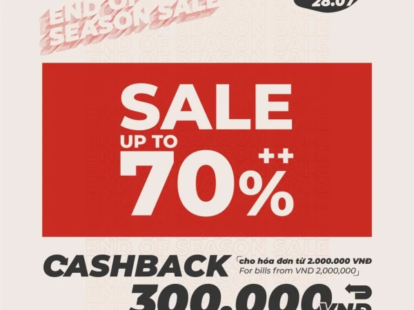 Giordano- Đại tiệc mua sắm siêu sale lên đến 70%