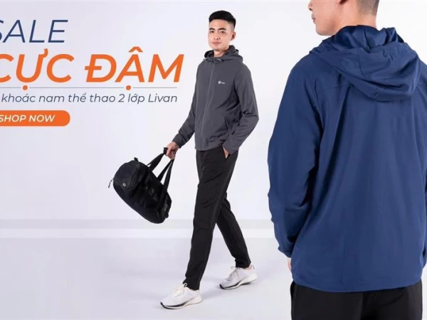 BLACKFRIDAY | SALE TỚI GẦN 60%: Jacket gió 2 lớp thể thao! Chân ái ngày lạnh cực thoải mái!