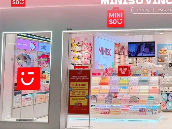 GRAND RE-OPENING MINISO VINCOM BẮC NINH