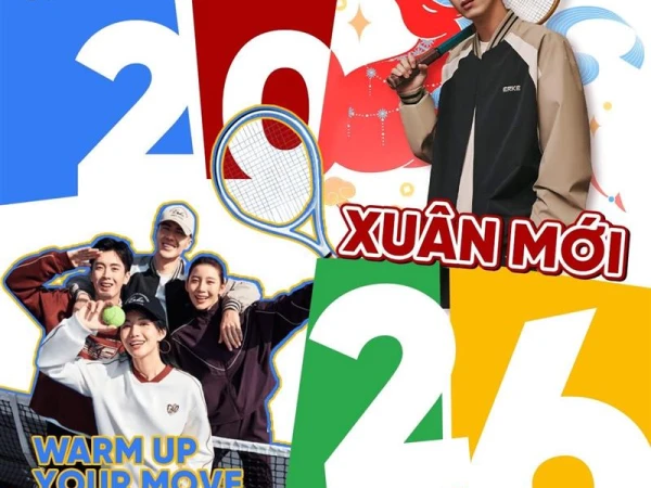 ERKE KHỞI ĐỘNG XUÂN MỚI, WARM UP YOUR MOVE
