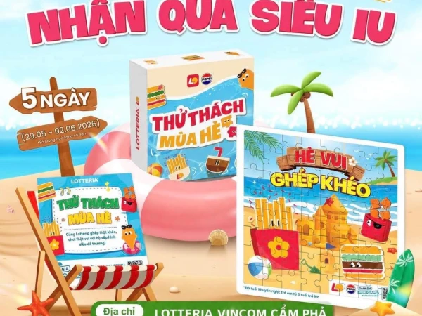 🌴🧩 QUÀ HÈ TẶNG BÉ NGOAN TẠI VINCOM CẨM PHẢ🎉✨