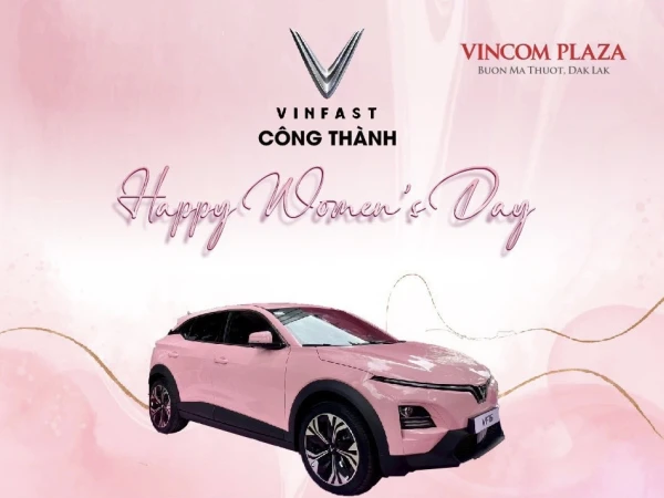 Vinfast Công Thành- Chào mừng ngày quốc tế phụ nữ