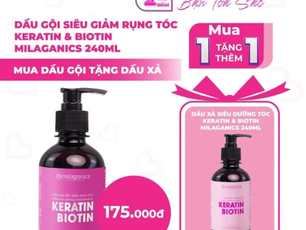 💥 THÁNG 9 RỘN RÀNG VỚI SIÊU COMBO BIOTIN KERATIN 