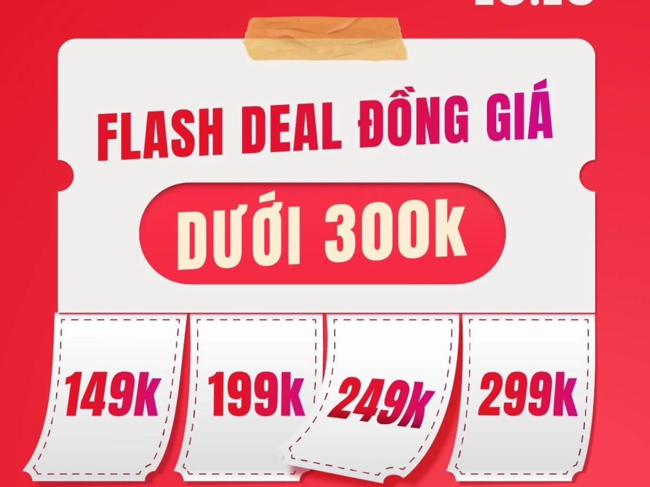 Delta: SIÊU SALE NGÀY ĐÔI 10.10 ĐỒNG GIÁ DƯỚI 300K