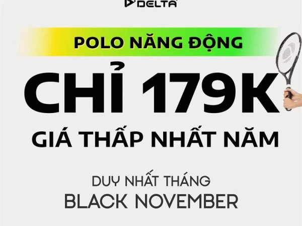 Delta: Polo năng động chỉ 179K