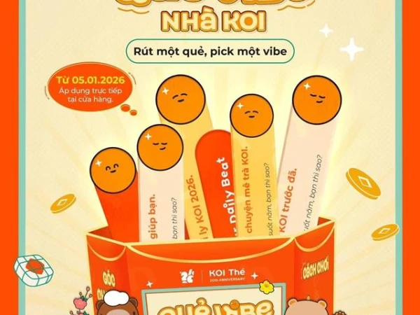 Quẻ Vibe Nhà Koi – Rút một quẻ, pick một vibe