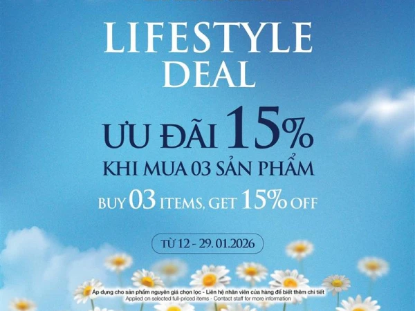 𝗦𝗞𝗘𝗖𝗛𝗘𝗥𝗦 | BẮT DEAL ĐẦU NĂM – LIFESTYLE DEAL CÀNG MUA CÀNG ĐÃ