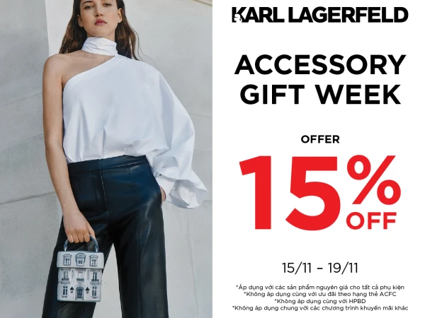 KARL LAGERFELD | ACCESSORY GIFT WEEK - OFFER 15% OFF