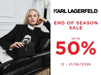 KARL LAGERFELD - END OF SEASON SALE UP TO 50%