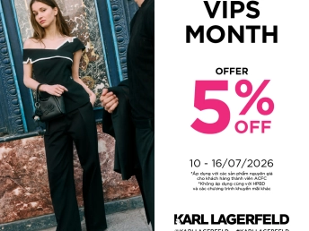 KARL LAGERFELD | VIPS MONTH - OFFER 5% OFF