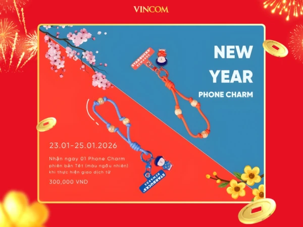 NEW YEAR PHONE CHARM – MÓN QUÀ MAY MẮN CHO NHỮNG NGÀY ĐẦU XUÂN