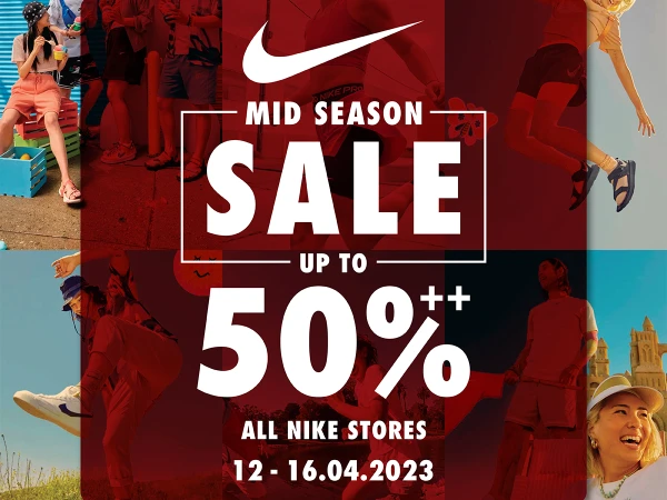 Nike Mid season sale upto 50%++