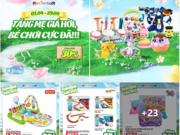MY KINGDOM TẶNG MẸ GIÁ HỜI - BÉ CHƠI CỰC ĐÃ!