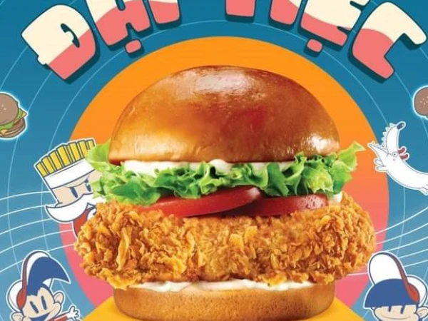 Đại tiệc L-Chicken Burger chỉ từ 79k đang trở nên nóng hơn bao giờ hết tại Lotteria