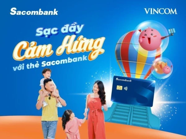 Sacombank | Hoàn tiền lên tới 500k