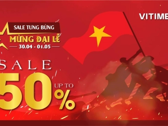 Vitimex Vincom Plaza Việt Trì sale tưng bừng đại lễ