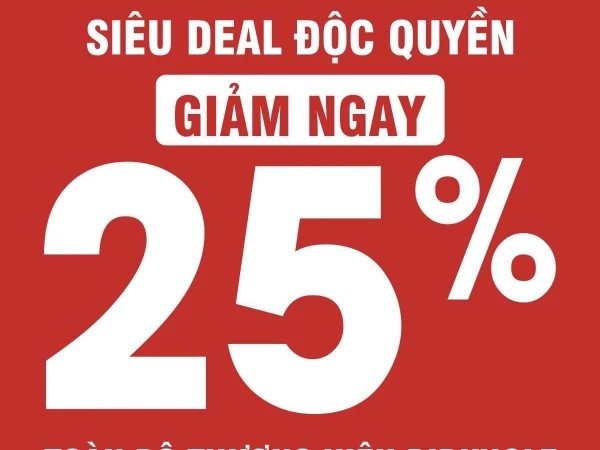  TGNH | Siêu deal độc quyền cùng tuần lễ vàng thương hiệu birkholz >> Sale all 25%