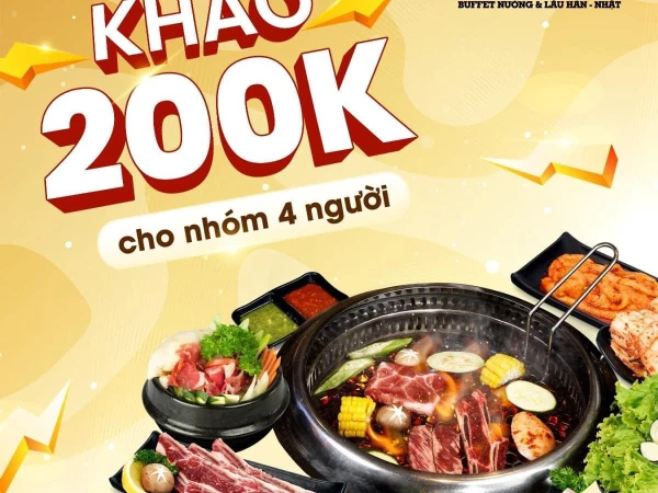 GRILL & CHEER VINCOM XUÂN KHÁNH CHÀO THU SANG ƯU ĐÃI NGỠ NGÀNG