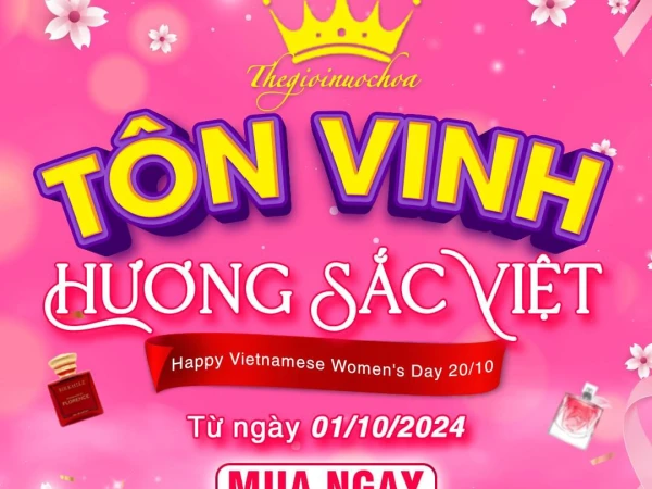 THẾ GIỚI NƯỚC HOA VINCOM XUÂN KHÁNH TÔN VINH HƯƠNG SẮC VIỆT