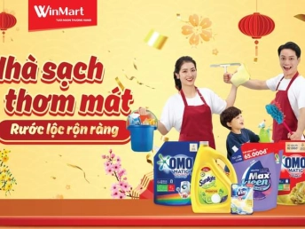 Winmart - Nhà sạch thơm mát - Rước lộc rộn ràng