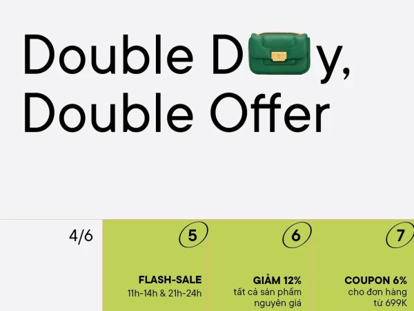 💥Cảnh báo cực spoil: DOUBLE DAY - DOUBLE OFFER 