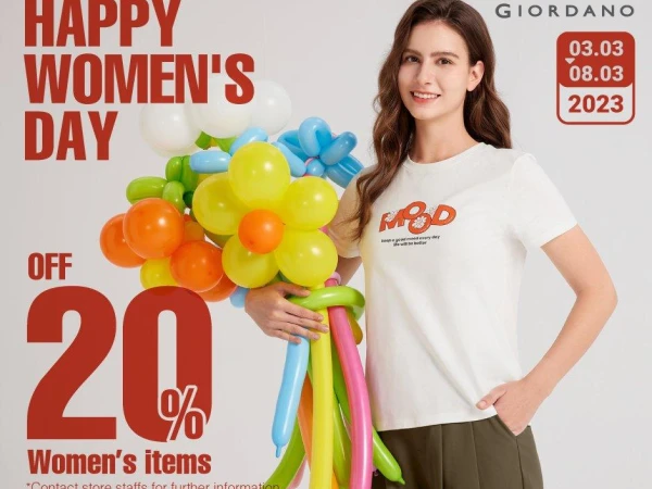 GIORDANO | HAPPY WOMEN'S DAY