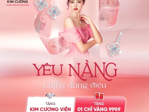 THẾ GIỚI KIM CƯƠNG VINCOM XUÂN KHÁNH - MỪNG NGÀY PHỤ NỮ VIỆT NAM 20.10