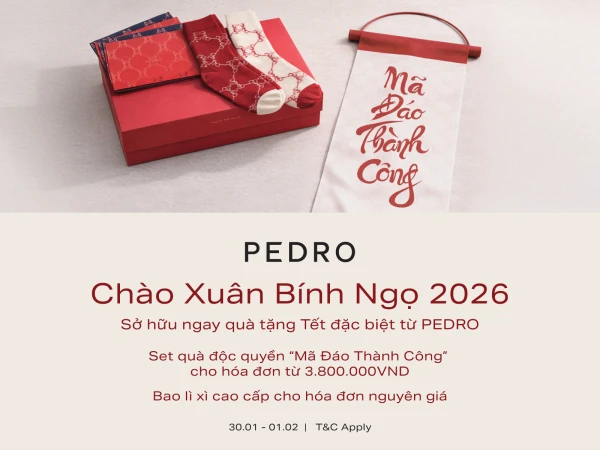 PEDRO MỪNG XUÂN BÍNH NGỌ 2026 XUÂN LAI PHÚ QUÝ – MÃ ĐÁO THÀNH CÔNG