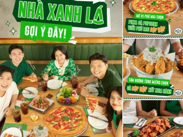 ĐẾN ĐÔNG ĂN GÌ? NHÀ XANH LÁ THE PIZZA COMPANY GỢI Ý ĐÂY!