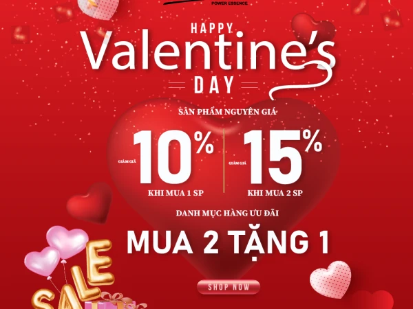 Belluni - Ưu đãi Valentine ngọt ngào dành cho phái mạnh