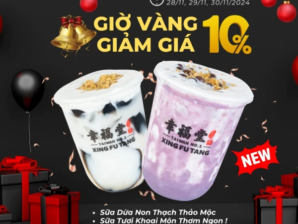 BLACK FRIDAY - Giảm Giá CỰC HOT tại Xing Fu Tang