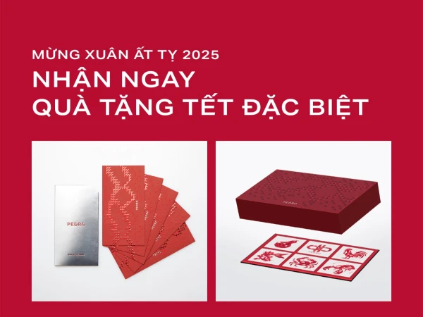 PEDRO MỪNG XUÂN ẤT TỴ 2025 NHẬN NGAY QUÀ TẶNG TẾT ĐẶC BIỆT