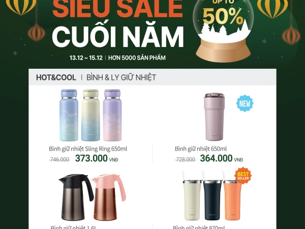 LocknLock x Vincom Cần Thơ - SIÊU SALE CUỐI NĂM - BÙNG NỔ MUA SẮM