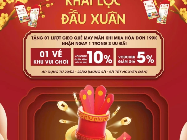KHAI LỘC ĐẦU XUÂN – GIEO QUẺ MAY MẮN CÙNG NHÀ SÁCH TÂN VIỆT TẠI VINCOM PLAZA TUYÊN QUANG