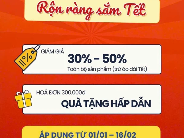 🎊 RỘN RÀNG SẮM TẾT – ƯU ĐÃI NGẬP TRÀN CÙNG LITIBABY 🎊