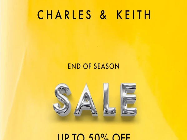 Charles & Keith | End of season sale - up to 50%++