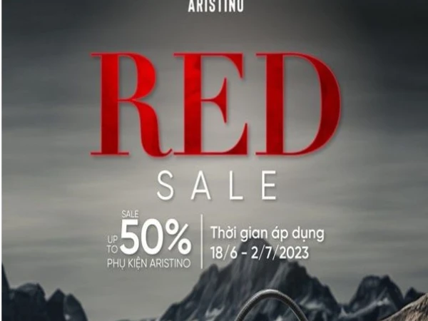 ARISTINO RED SALE | SALE UP TO 50% PHỤ KIỆN