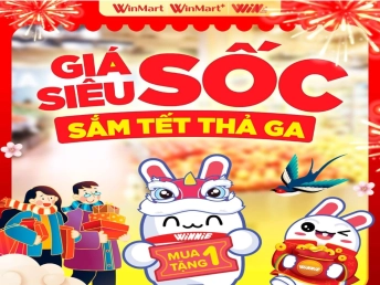 GIÁ SIÊU SỐC - SẮM TẾT THẢ GA -  Chào năm mới, deal sốc ngập lối ưu đãi mua 1 tặng 1 giảm 50%