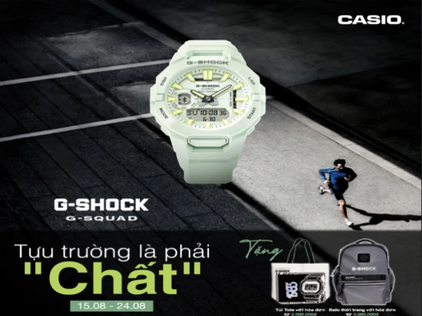 CASIO CHÍNH HÃNG: GIÁ NHẸ, QUÀ ‘YÊU’ CHO MÙA TỰU TRƯỜNG