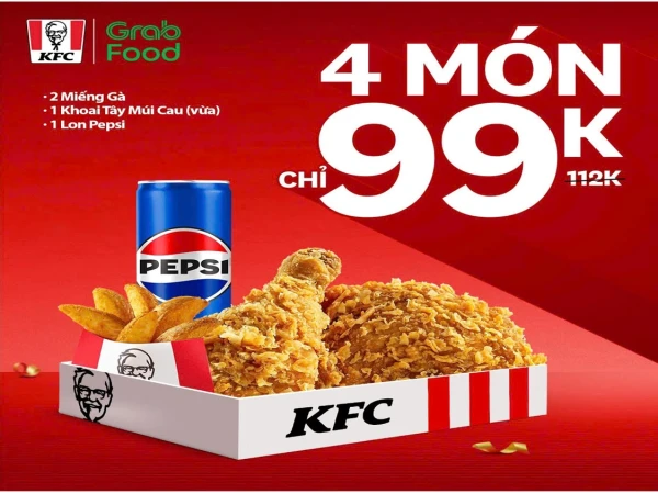 🍗 COMBO 4 MÓN CHỈ 99K