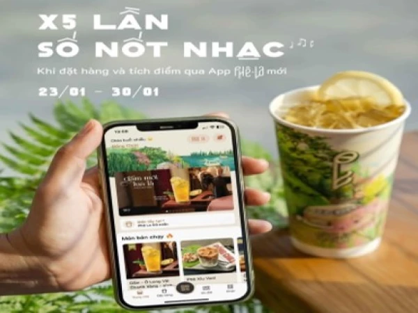 Chill đãi quà độc quyền trên app Phê La