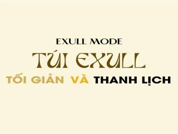 Túi Exull – Tối Giản Và Thanh Lịch Cho Mùa Thu