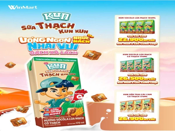 🎉 UỐNG SỮA KUN SIÊU NGON CÙNG VỚI LOẠT DEAL SIÊU HỜI 🥛🍫