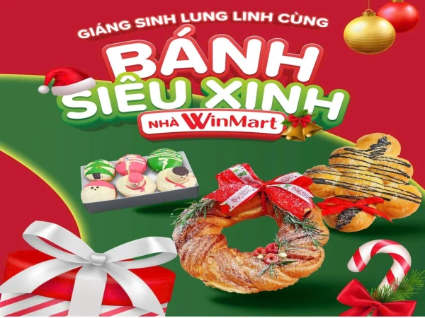 GIÁNG SINH LUNG LINH CÙNG NHỮNG MÓN BÁNH SIÊU XINH NHÀ WINMART!!!🌲🌲🌲