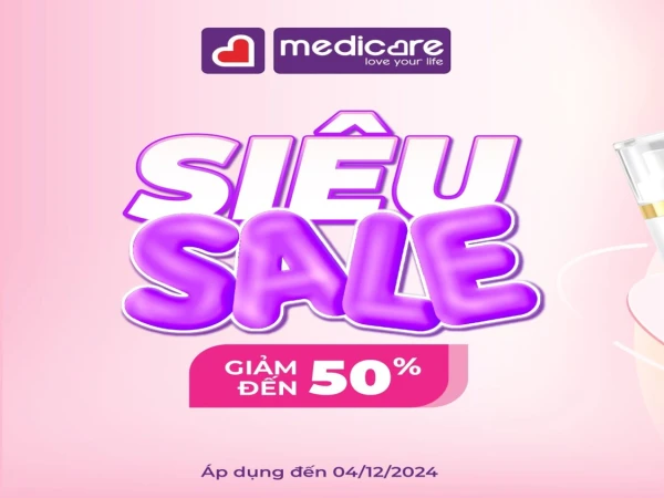 MEDICARE - SIÊU TIỆC LÀM ĐẸP - GIẢM 50% 🔥 Nhanh tay chốt đơn với loạt siêu phẩm chỉ còn nửa giá