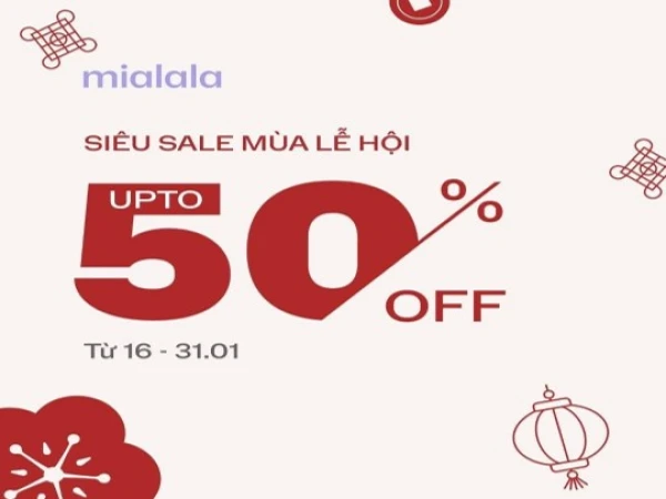 YEAR END PARTY SALE UP TO 50% I MUA SẮM THẢ GA
