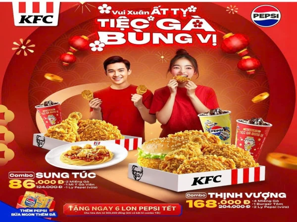 VUI XUÂN ẤT TỴ, TIỆC GÀ BÙNG VỊ PHẢI LÀ KFC